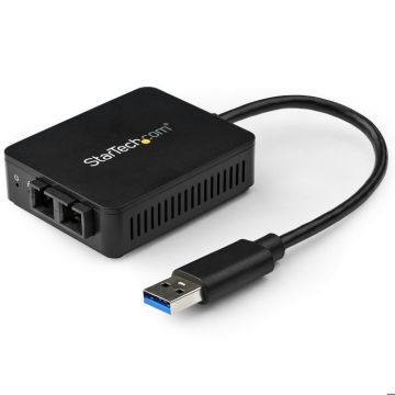 Adaptateur réseau USB 3.0 - StarTech - SC Gigabit Ethernet - 550 m - 1000Base-SX - 1 Port
