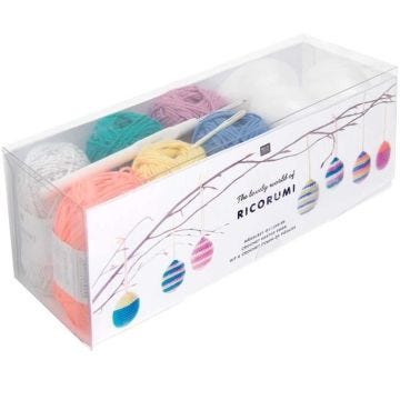 Kit de crochet Rico Design Ricorumi « Œufs de Pâques Classic »