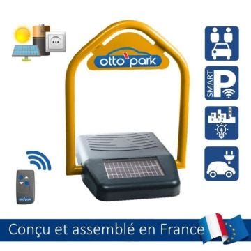 Arceau de Réservation Parking - HD4K - RESERVPARC - Solaire Autonome - Clé Pompier - Télécommande 433 MHz