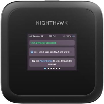 NETGEAR Nighthawk M3 Routeur 5G WiFi avec Carte Sim Modem 5G Box 5G Hotspot 5G Jusquà 2.5 Gbps Ultra-Rapide pour Usage Domestique