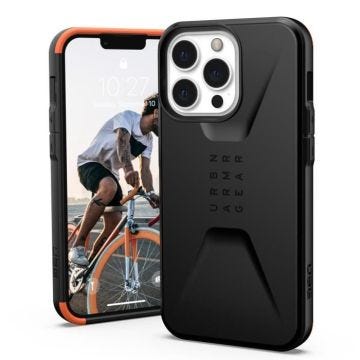 Coque - UAG - Civilian - iPhone 13 Pro - Noir - Résistance aux chocs - Semi-rigide