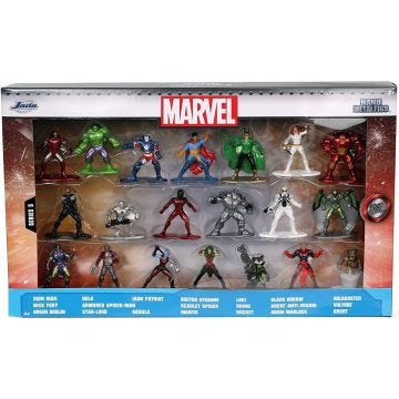 SIMBA Marvel Lot de 20 Nanofigs, Vague 5