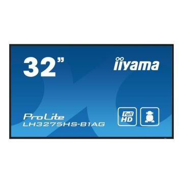 Écran plat LCD rétro-éclairé par LED avec lecteur multimédia SoC intégré - iiyama - iiyama ProLite LH3275HS-B1AG - Classe de diagon