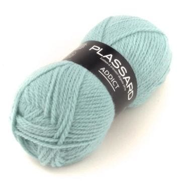 Laine Premier prix - PLASSARD - Addict 21 Turquoise - Acrylique Alpaga Laine