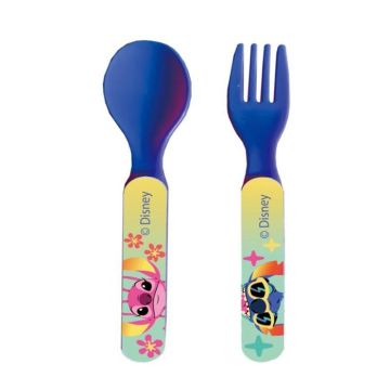 DISNEY LILO ET STITCH - Ensemble 2 couverts