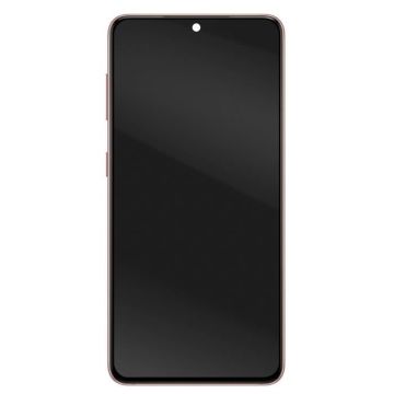 Écran LCD Complet pour Samsung Galaxy S21 Vitre Tactile et Châssis Relife Rose Poudré