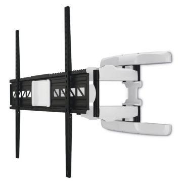 Support mural TV, pivot., incli., téles., 229cm (90"), OLED jus. 75 kg