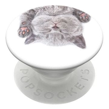 PopSockets - Support et Grip Interchangeable pour Smartphone et Tablette - Cat Nap - 800947
