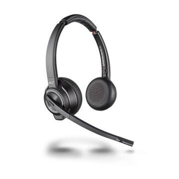 POLY Casque Plantronics Savi W8220/A - Sans fil - Design Sur tête - Stéréo - Supra-aural - Portée 17678,4 cm