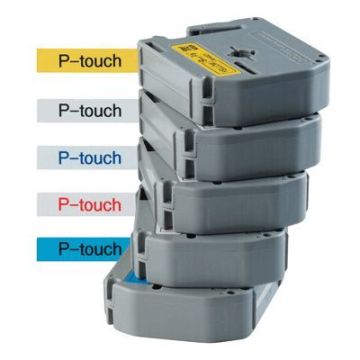 Ruban Brother P-TOUCH MK-621 - Noir / Jaune - 9mm