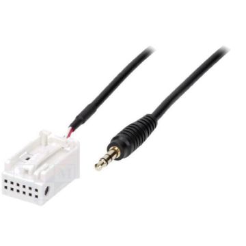 Cable Adaptateur Aux Jack 3.5mm - Citroen Peugeot - Siemens VDO RD4
