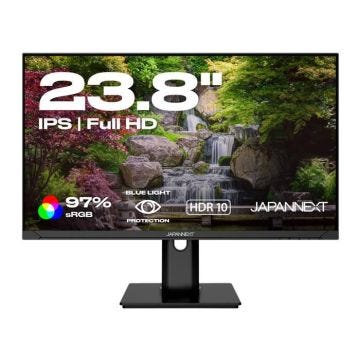 Écran PC - JAPANNEXT - 23,8" FHD - IPS - 60Hz - Ergonomique
