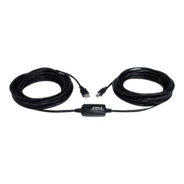 STARTECH Câble USB 2.0 actif A vers B - USB (M) pour USB type B (M) - 9,15 m - Noir