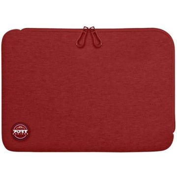 Housse d'ordinateur portable - PORT - Torino II - Rouge - 14 pouces - Synthétique