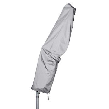 Housse pour parasol SOLED et SUMMER - PULLMAN - Gris foncé - Polyester anti-UV - Résistante aux intempéries