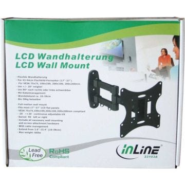 InLine 23103A Support d'écran plat pour bureau