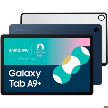tabletteandroidsamsungpacka9+128gobleu+coquetransparente Taille de l'écran : 11' (27,9 cm) - R