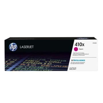 Cartouche de toner HP 410X magenta authentique pour imprimantes HP Color LaserJet Pro M377/M452/MFP M477