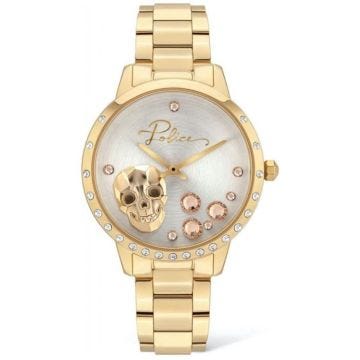 Montre - POLICE - Salonga PL.16071MSG/22M - Quartz - Acier inoxydable - 36 mm - Or