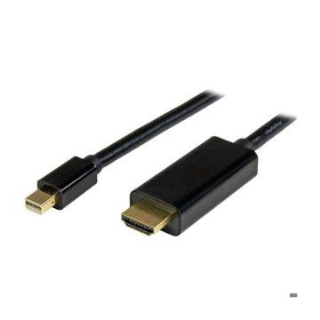 Câble adaptateur Mini DisplayPort vers HDMI - STARTECH.COM - 2 m - 4K - Noir - Mâle/Mâle