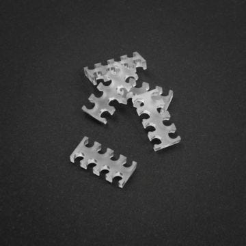 KING MOD SERVICES Customisation PC King Mod Service 4-Slot Kabelkamm 3mm klein - schwarz - 5er Set 113986