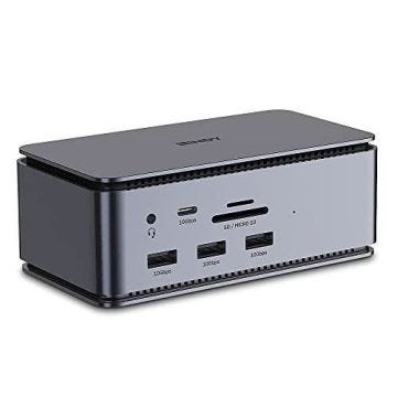 LINDY DST-PRO USB4, USB-C STATION D'ACCUEIL POUR ORDINATEUR PORTABLE 4
