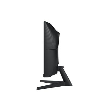 ECRAN 27'' SAMSUNG Gaming NOIR Odyssey G55C VA Incurvé 1000R 2560x1440 300cd/m² 1ms 165Hz 1xHDMI 1xDP Pied inclinable LS27CG554EUXEN