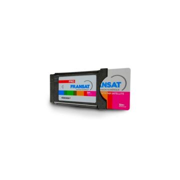Module CAM PCMCIA PRO + Carte FRANSAT pour Collectivité Immeuble Habitat