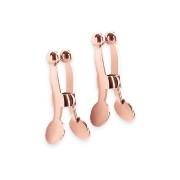 Pinces à tétons - Bound - Rose gold - Métal sans nickel - Jeux BDSM - Taille unique