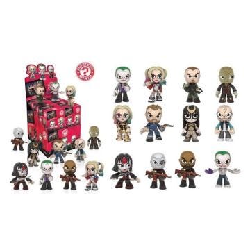 Figurine DC Heroes Suicide Squad Mystery Minis - 1 boîte au hasard / one Random box