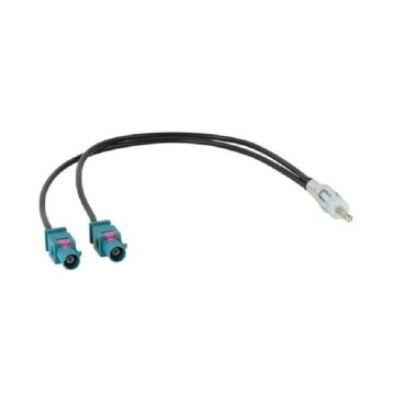 Adaptateur antenne 2XFakra Z vers DIN M