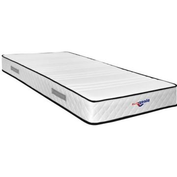 Matelas mathieu a Ressorts Ensaches 3,5 cm de face de contact latex 75 Kg-m3 Alese 160x200 Hauteur -- 20,5 cm - Accueil Ferme