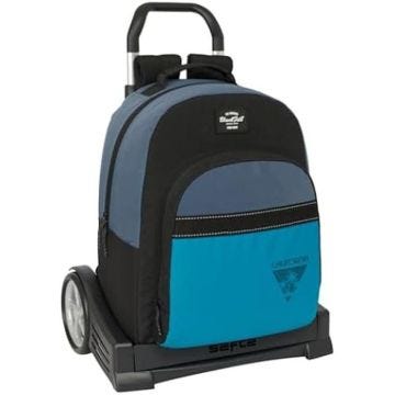 Sac à dos d'école - SAFTA - BLACKFIT8 CALIFORNIA - Ergonomique - Chariot Evolution - Noir
