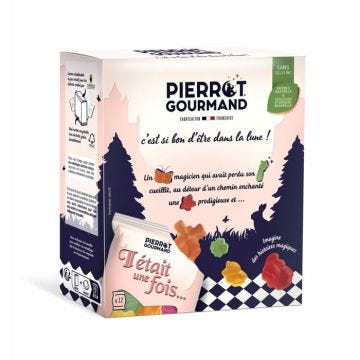 Boite de 12 Mini Sachets Il Etait Une Fois Pierrot Gourmand