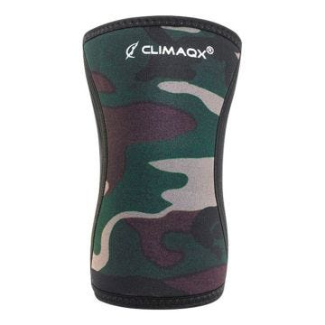 Paire de coudières de musculation Climaqx - Arm Sleeves - Green Camouflage L/XL