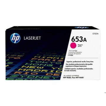 Cartouche de toner 653A HP - Capacité standard 16.500 pages - Magenta