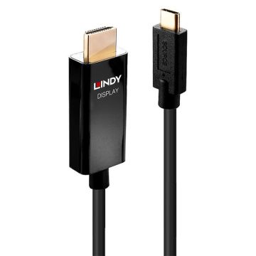 Câble adaptateur USB Type C vers HDMI - 4K60 - 5m - HDR - Noir - Vidéo