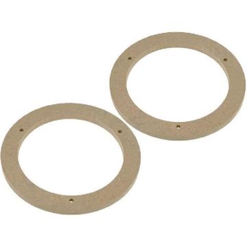 Entretoises Haut-Parleur - HP - Nissan Almera N15 - Bois MDF impregnes vernis - 165mm