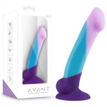 Gode Ventouse en Silicone Avant D16 - mixte / adulte Multicolore