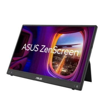 ASUS 15.6' LED - ZenScreen MB16AHV - Ecran PC Full HD 1080p - 1920 x 1080 pixels - 5 ms (gris à gris) - 16/9 - Dalle IPS - Portable