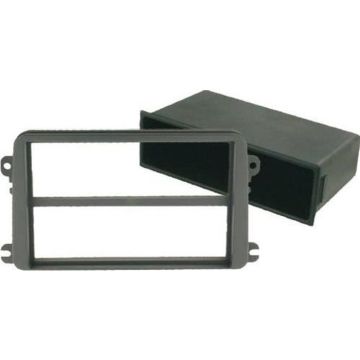 Facade Autoradio 1DIN VW Golf V ap03/ Passat ap05/ Touran ap03 - avec vide poche