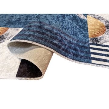 Tapis JODHPUR Bleu, Dimension: 120x180