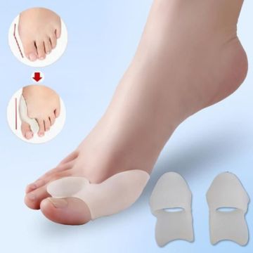 1 Paire Silicone Gros Orteil Hallux Valgus Correcteur Oignons Appareil De Traitement Séparateur D'Orteil Pieds Soins