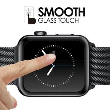 protecteur en verre trempé de bord incurvé par 3D pleine pour Apple Watch Series 1/2/3 42mm