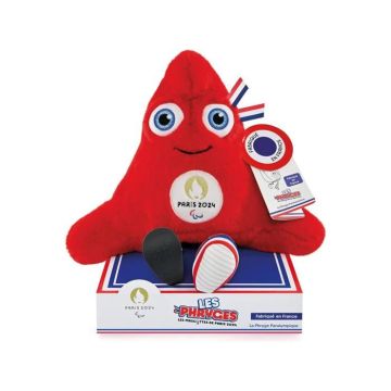 Mascotte articulée Para 33cm - Fabriquée en France