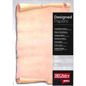 Papier de communication A4 - DECADRY - 80g - 100 feuilles - Illustrée - Blanc