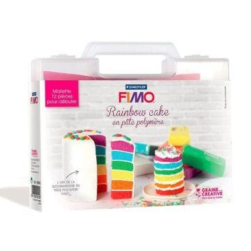 Mallette - Fimo - Rainbow Cake - Couleur: {couleur} - Type: Mallette - Créativité