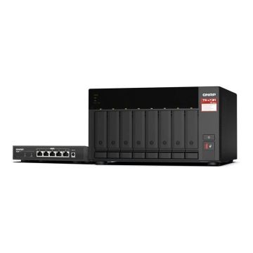 QNAP 8-bay NAS AMD Ryzen V1000