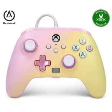 POWER A - Wired Controller Enhanced - Pink Limonade - Xbox Series X