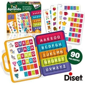 Jeu éducatif - DISET - J'apprends à lire - Auto-correcteur - Mallette incluse